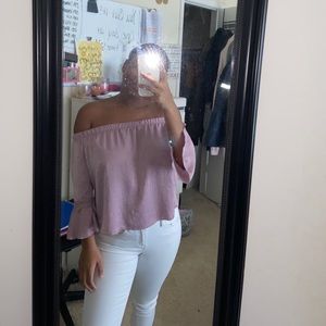 Off the shoulder top